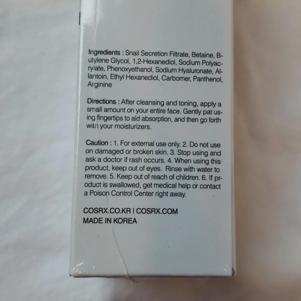 Cosrx Advanced Snail 96 Mucin Power Essence facial serum